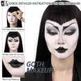 thumbnail image 3 of Set de maquillaje BOBISUKA Halloween Goth con base blanca, 3 of 7
