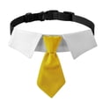 thumbnail image 1 of Pajarita para mascotas jinwen Corbata de moño Amarillo, 1 of 8