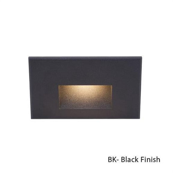 WAC Lighting WL-LED100-C-BK LEDme Horizontal Step and Wall Light in Black