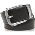 thumbnail image 2 of Bonded Leather Belts For Men - Ratchet Belts Casual & Dress Belt With Adjustable Automatic Buckle Thick, 2 of 4
