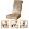 thumbnail image 4 of Shisuyan Chair Cover Rose Gold Washable Elastic 1Set 23.6X14.9X14.9In, 4 of 9