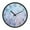 Pastel Blue Wildflowers, variant on Voice Activated Clock with Glow Light 12 Inch Large Silent Wall Clock Battery Operated for Home Decor Pastel Blue Wildflowers