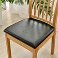 thumbnail image 3 of PU Waterproof Leather Square Pad Sets Of Stretch Chairs, 3 of 10
