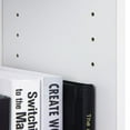 thumbnail image 3 of Furinno JAYA Bibliothèque Simple pour la Maison à 5 Tablettes, Blanc, 3 of 5