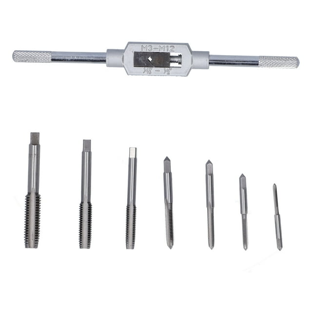 Ensemble de 8 Pcs Outils de Matériel AntiCorrosion en Acier Allié pour Enfileurs de Tuyaux