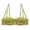 Green-32 70AB, variant on Elegant Women's Lace Trim Satins Bra with Underwire Soft Support Design Breathable Fabric Push Up Underwear Brassiere