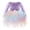 Rainbow Blue, variant on Arshiner Toddler Girls Dresses Sparkly Tulle Dress Fall winter Velvet Dresses for Toddler, Irregular Tulle and Cute Bowknot Design, Great for Halloween Christmas Holiday Party