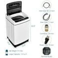 thumbnail image 3 of Kadyn 1.5 cu ft Full-Automatic Washing Machine with Stainless Steel Inner Barrel, 3 of 9