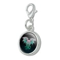 thumbnail image 2 of Cathulhu Antiqued Bracelet Pendant Zipper Pull Charm with Lobster Clasp, 2 of 4