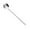 B, variant on Eqslft 1 PC Coffee Stirring Spoon Stainless Steel Coffee Spoons, Hot Chocolate Spoons Gold and Silver Spoon, for Stirring Tea, Desserts
