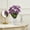 🔥 Purple_Hot, variant on ZYXWVU Artificial Crabapple Bonsai Potted Plants Plastic Potted Flower Lifelike Home Decor For Desktop Office Wedding Table Centerpiece