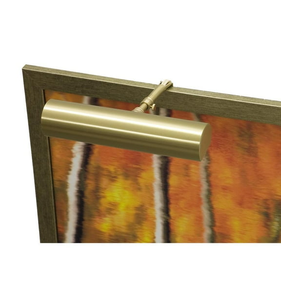 House of Troy C9-51 Contemporary Picture Light, 9, Satin Brass