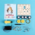 thumbnail image 4 of Modèle de Robot pour Enfants, Modèle de Robot Rampant DIY Robot, Jouet Éducatif en Bois Durable pour Enfants Étudiants Robot Rampant, 4 of 8