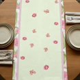 thumbnail image 5 of Table Runners 72 Inches Long Dress Scarves, Easter Farmhouse Kitchen Table Runner, Coffee Tablerunners, Spring Rabbit Colorful Eggs Flowers Leaves Plants 14x72 Inch, 5 of 9
