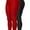 Red, variant on MixMatchy Women's 2-Pack High Waist Textured Butt Lifting Slimming Workout Leggings Tights