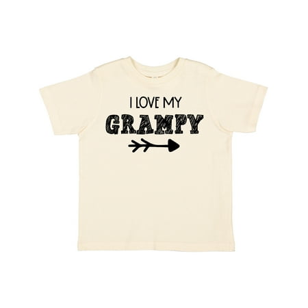 

Inktastic I Love My Grampy with Arrow Gift Toddler Boy or Toddler Girl T-Shirt