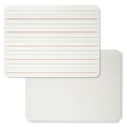thumbnail image 2 of Dry Erase Classpack, Plain/Primary Lined 2-Sided Boards, Markers & Erasers, Pack of 12 | Bundle of 5 Packs, 2 of 2