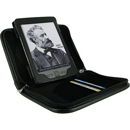 rooCASE Executive Portfolio Leather Case for Amazon Kindle 4