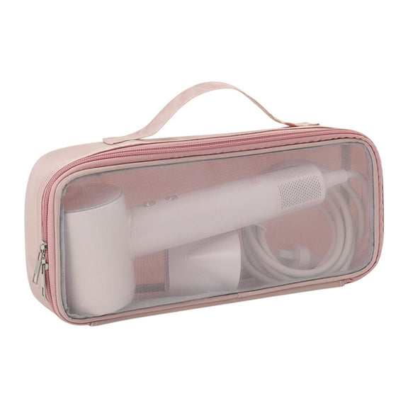 Portable Styling Tool Case, Heatproof Zippered Pad, Travel Hair Iron Storage for Dryers Straighteners