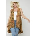 thumbnail image 3 of Long Flattering Silhouette Sleeveless Cardigan 3XL, 3 of 9
