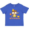 thumbnail image 3 of Inktastic My First Thanksgiving Owl Boys or Girls Baby T-Shirt, 3 of 5