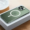 thumbnail image 1 of Magnetic mobile phone case metal frame  14 pro max Magnetic Phone Case Black, 1 of 8