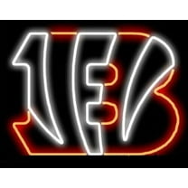 Queen Sense 20"x16" For Cincinnatis Sports League Bengals Neon Sign Man Cave Pub Bar Artwork Handmade Wall Decor Neon Light 120CCNBL