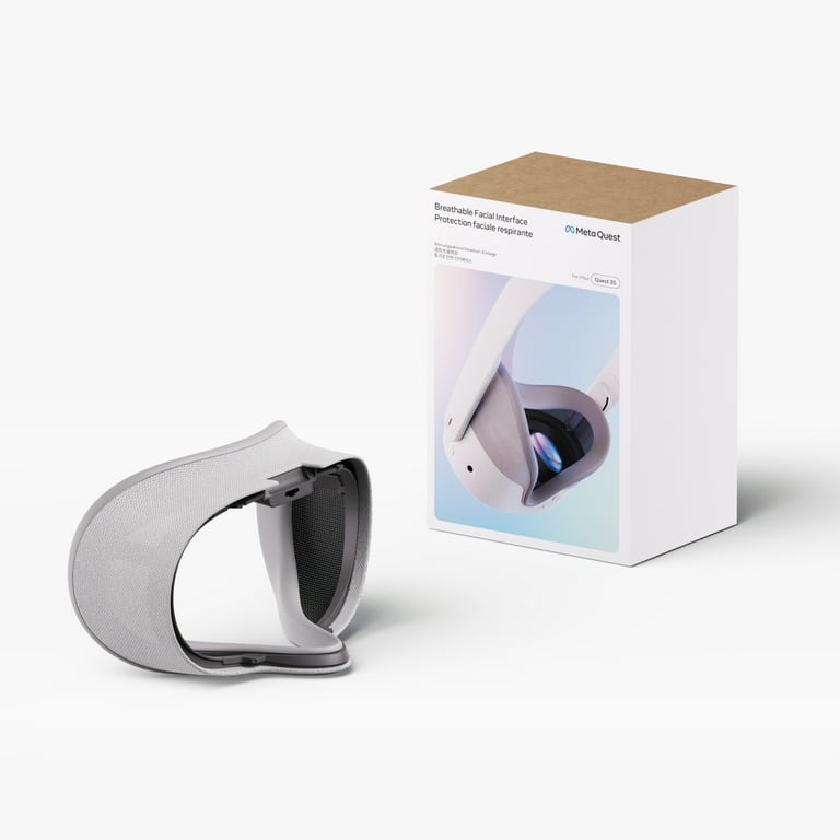 Meta Quest 3S Breathable Facial Interface — Works with Meta Quest