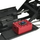 thumbnail image 5 of Caja receptora Ounissouiy mecanizada CNC de aleación de aluminio para 1/10 Axial SCX10 RC Negro, 5 of 6