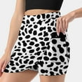 thumbnail image 3 of Dalmatian Pattern Women's skirt Aesthetic skirts New Fashion Short Skirts Dalmatian Pattern Abstract Texture Background Splash, 3 of 6