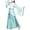 Light Blue, variant on Girls' Ancient Chinese Traditional Hanfu Dress Long Sleeve Fancy Dresses Christmas Party Festival Dance Performance Outfit Red 5-6 Years