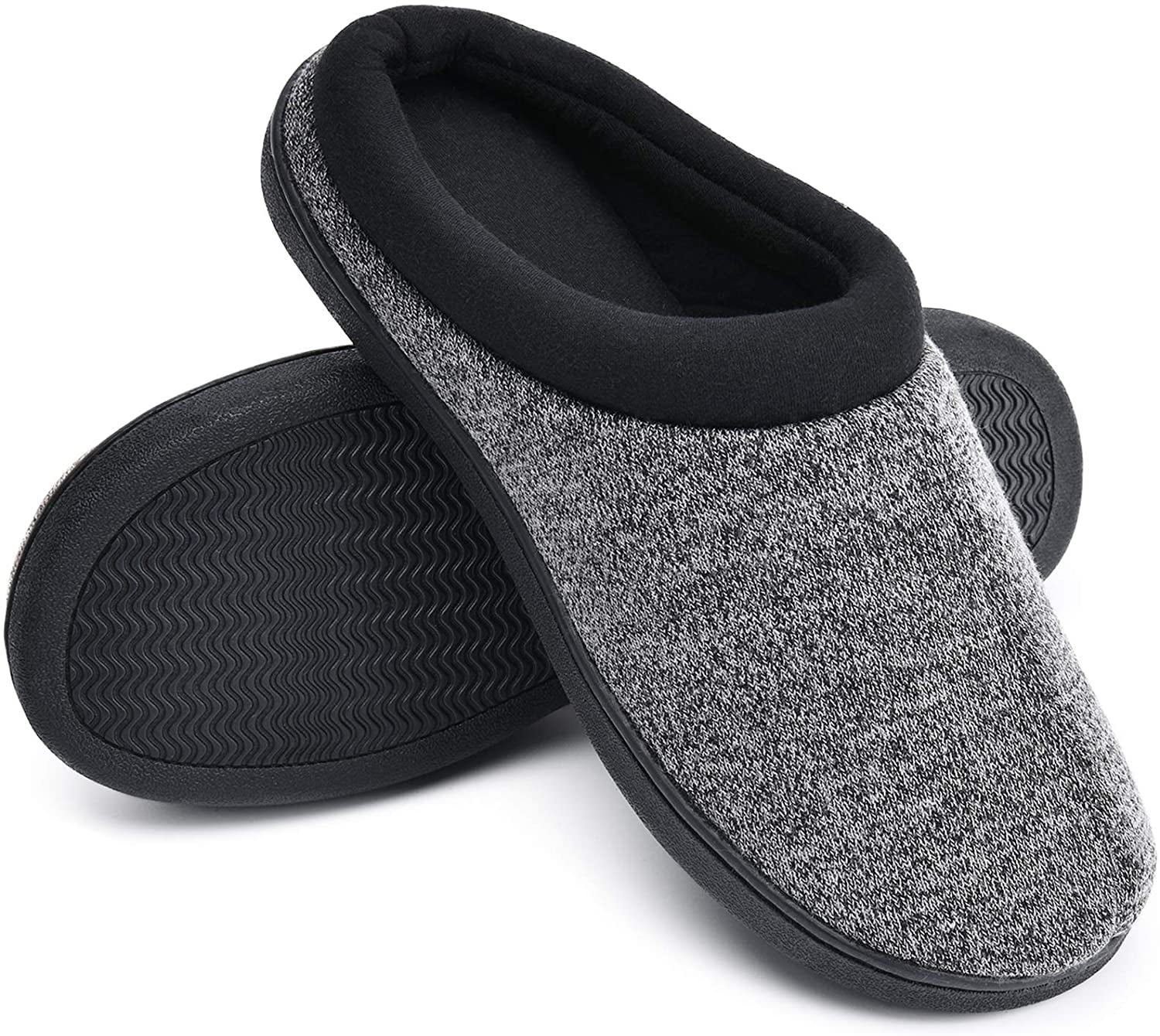 Men's Cozy Memory Foam Slippers,Warm 