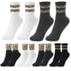 thumbnail image 1 of 6 pares de calcetines con estampado de leopardo para mujer, calcetines de moda con estampado de guepardo, calcetines de vestir, calcetines para botas, calcetines con estampado animal, 1 of 7