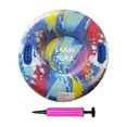 thumbnail image 3 of Almencla Inflatable Snow Tube Outdoor Inflatable Sled for Game Holidays Birthday Gift Graffiti, 3 of 8
