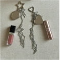 thumbnail image 3 of Chic Lip Gloss Holder with Mirror, 2‑in‑1 Lipstick Holders for Purse, Keychain Lipgloss, Small Bling Crystal Lipsticks Storage Bag Key Chain, Personalized Lip Balm Case Charms Gifts Heart Shaped 1PCS, 3 of 7