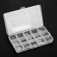 thumbnail image 4 of Ensemble de 150 Épingles M1 M3 15 Types de Goupilles en Acier Inoxydable Kit d'Assortiment Matériel de Fixation, 4 of 8
