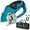 Green, variant on Cordless Rechargeable Electric Scissor, Cardboard Cutter with LED Light, Electric Box Cutter, Electric Scissors for Cardboard, Electric Scissors for Cutting Fabric, USB Charging (Green)