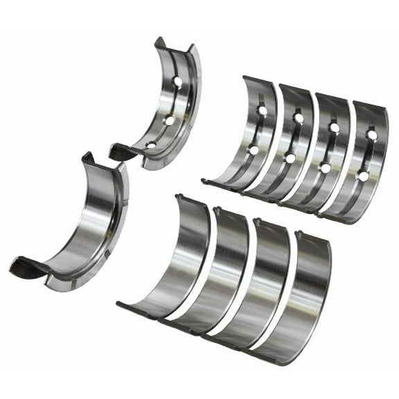 Main Bearings Set | Compatible with Various 99-17 GM/Chevrolet/Hummer/Isuzu 325/346/364/376 | .010" (.25mm) Oversized