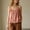 Wine, variant on Women's V Neck Button Front Spaghetti Strap Camisole, Textured Woven Loose Casual Sleeveless Tank Top
