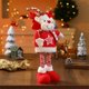 thumbnail image 5 of Adornos navideños, figuras navideñas expandibles tejidas, muñecos navideños, accesorios de exhibición para niños, adornos para árbol de Navidad, muñeco de peluche, 5 of 6
