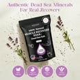 thumbnail image 4 of Aromasong Muscle Recovery Bath Soak with Dead Sea Salt, Magnesium & OptiMSM, Lavender, 3 lb, 4 of 8