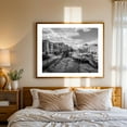 thumbnail image 6 of Downtown Greenville - Greenville South Carolina Photography Cityscape Black and White Architecture Bridge Scenic Oak Framed Wall Art Print 5 x 7 inches, 6 of 8