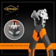 thumbnail image 1 of Wholesale 6-inch Blackened Multipurpose Window Tool: 90-Degree V-Type EPDM Rubber Strip Cutter with Pry Bar Function, Effort-Saving Design, Precision 0.45mm Cutting, Durable 60# Steel Construction, 1 of 5
