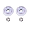 thumbnail image 1 of 2 Pcs Roues Lumineuses en PU 70MM Accessoires de Patins à Roulettes en Ligne (Lumière Colorée), 1 of 6