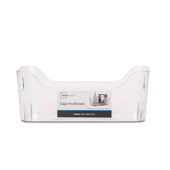 Caja Mainstays con Asas Transparente 1 l