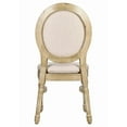 thumbnail image 4 of Chair Louis Pop Wood - Fabric Back & Seat| Color:  Antique (Z Series), 4 of 11