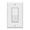 White, variant on ENERLITES Decorator Paddle Light Switch with Wall Plates, Wall Switch, Single Pole, 3 Wire, Grounding Screw, Residential Grade, 15A 120V/277V, UL Listed, White