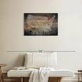 thumbnail image 2 of Elephant Stock Wooden United States Wall Art - Horizontal Canvas Wall Art - Living Room Wall Decor - Map Canvas - Gray And Brown Decor - 30" x 20", 2 of 8