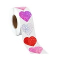 thumbnail image 4 of Pegatizas de sellado Pegatinas de amor 4 Colores Diseño Profesional Foil Pegatizas de corazón brillante para tarjetas de cumpleaños Sobres álbumes de, 4 of 9