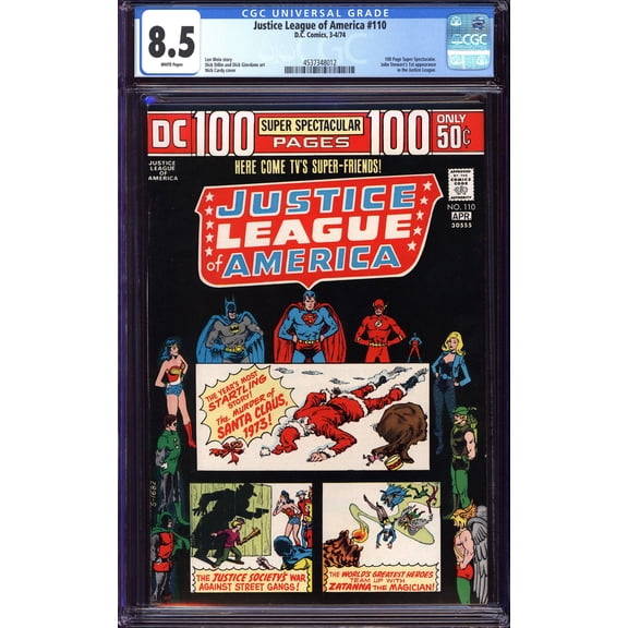 Justice League of America #110 - CGC 8.5 Comic Book